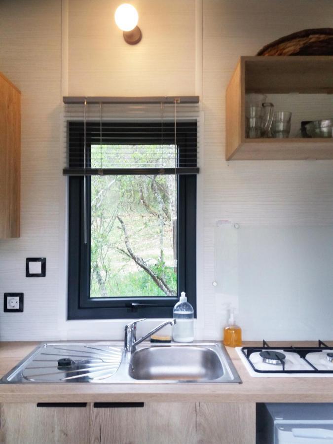 Tiny House Autonome En Pleine Nature Albieres Exteriér fotografie