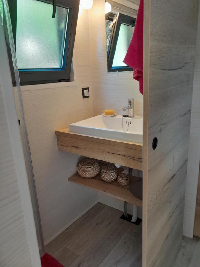 Tiny House Autonome En Pleine Nature Albieres Exteriér fotografie
